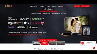 How to install Jadoo Tv Smart Tv apps for LG Smart TV WebOS 35 2018 JadooTV [upl. by Nolyaw]