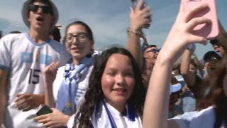 Fans show up big for Copa America match at Arrowhead Stadium [upl. by Boot]