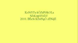 KoNtYFa 2010 bÉCsI kERiNgŐ ZeNe [upl. by Arvell]