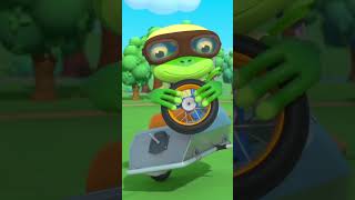 Miles the Motorcycle  Geckos Garage  Trucks For Children  Cartoons For Kids  shorts [upl. by Elka]