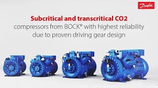 BOCK® CO2 compressor  Transcritical and subcritical CO2 [upl. by Maker]