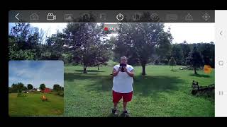 Holy Stone Drone REVIEW of the DEERC D50 drone 2k HD adjustable camera [upl. by Waddington]