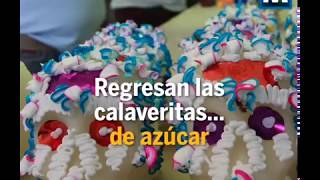 Calaveritas de azúcar tradición mexicana que resiste con las generaciones [upl. by Ariahay432]