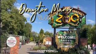 Drayton Manor vlog 🎢💗  rides food etc 🤍 [upl. by Airekat624]