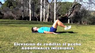 Personal Running ABDOMINALES INFERIORES Elevación de rodillas al pecho [upl. by Acassej]