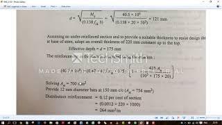 Retaining wall  Counterfort retaining wall tutorial Arun Kumar Ammasi [upl. by Umeh208]