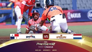 HIGHLIGHTS  Game 1 Panama vs Netherlands  WBSC Premier12 2024 presented by RAXUS [upl. by Chuah]