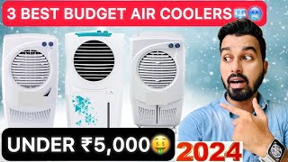 Top 3 Air Coolers🧊Under ₹5000😍  Best Budget Air Coolers in 2024  Personal Air Coolers [upl. by Adigirb]