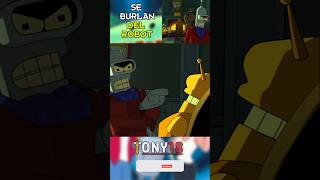 BENDER DESAFIA A CALCULON🤖😡🤖  FUTURAMA【T6 EP5】 [upl. by Teews]