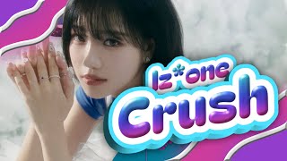 AI COVER Izone  Crush IVE How would sing  Line distributionrequested by AshleyHiiYii06 [upl. by Atthia]