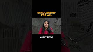 Scholarship for ALL Courses from Class 12 to Postgrad  APPLY NOW scholarship [upl. by Eniowtna]