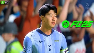 EA FC 25  Tottenham vs West Ham Ft Son Heungmin  Premier League 2425 PC Gameplay  4K60 eafc25 [upl. by Htbazile524]