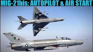 Mig21bis Autopilot Modes amp Emergency Air ReStart Tutorial  DCS WORLD [upl. by Elbertine]