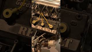 Renault Gordini powerunit renault engine f1 f1shorts formula1 engines please subscribe 👍 [upl. by Ennaillij]