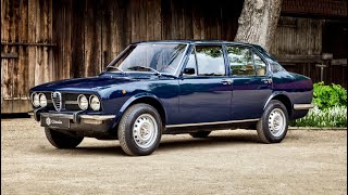 Alfa Romeo Alfetta Timeless Elegance and Spirited Performance 19721984 Review [upl. by Griffie92]