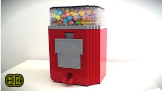 Functional Lego Gumball Machine [upl. by Aihtniroc494]