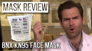 A USAMade KN95  BNX KN95 Face Mask Review [upl. by Mahoney]