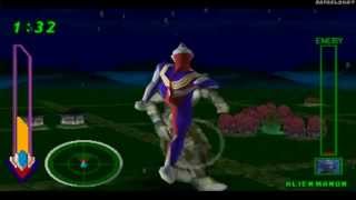 Ultraman Tiga amp Ultraman DynaNew Generations PS1 Part 9 Tiga vs Alien Manon HD [upl. by Ynez786]