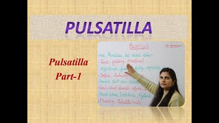 Pulsatilla Part  1 Drug Picture Homoeopathic Medicine Easy Understanding [upl. by Nodrog]