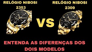 RELOGIO NIBOSI  entenda as diferenças do nibosi 2353 e o nibosi 2309 [upl. by Loftis69]