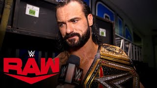 Drew McIntyre celebrates his second WWE Championship victory WWE Network Exclusive Nov 16 2020 [upl. by Yllen509]