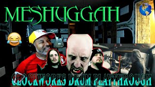 MESHUGGAH Clockworks DRUM PLAYTHROUGH TOMAS HAAKE  Producer Reaction [upl. by Myles]