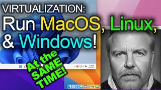 Ultimate Guide to Virtualization Run MacOS Linux and Windows all at once on the same machine [upl. by Dilahk]