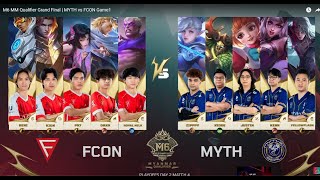 M6 MM Qualifier Game 6 Facon vs Myth [upl. by Attener]