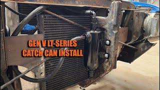 How To Install A Catch Can On A Gen V LT1 [upl. by Notlok]