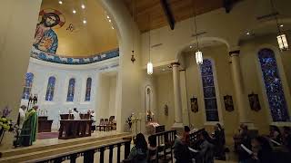 Palestrina Exaudi Domine Choral Vespers Chant St Louis Catholic Church Oct 20 2024 [upl. by Natalina]