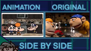 SML Animation Jeffy The Elf Side by Side [upl. by Arley]