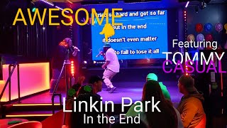 Drunk Karaoke Duet In the End  Linkin Park on Paddys Day [upl. by Frohman642]