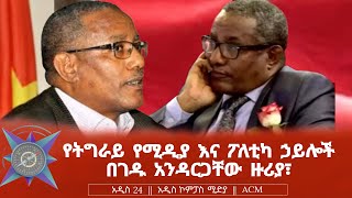 የትግራይ የሚዲያ እና ፖለቲካ ኃይሎች በገዱ አንዳርጋቸው ዙሪያ [upl. by Sinclare354]