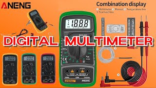 Digital Multimeter  ANENG AN8205C Digital Multimeter [upl. by Faulkner540]