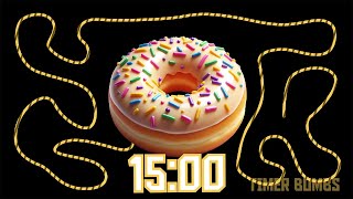 15 Minute 🍩 Donut Timer Bomb 💣 [upl. by Leann]