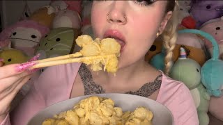 Cheesy Gnocchi Mukbang no talking [upl. by Ilyah]