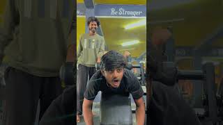 Prank gone wrong 🤯🤯 comedyflim gym gym funny comedyvideos funnyclips love prank [upl. by Brana915]