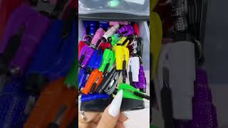 All yellow 🐥🐥which one next keychain asmr usa gift fyp christmas diy safety packing [upl. by Adranoel61]