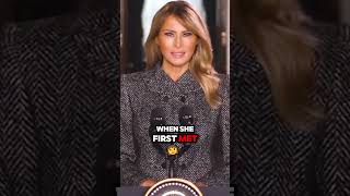 Why did Melania wear a blackandwhite polkadot kneelength dress on Election Day She used three [upl. by Ballou]