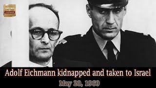 Adolf Eichmann smuggled out of Argentina by Israeli agents on this day in 1960 [upl. by Winzler]