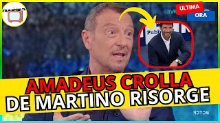 🔥 CLAMOROSO DE MARTINO DISTRUGGE AMADEUS IN TV 😱 [upl. by Ibmat]