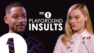 Will Smith y Margot Robbie se insultan uno al otro subtitulado [upl. by Appledorf287]