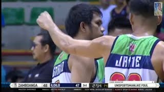 Choi Ignacio Called for Unsportsmanlike Foul against Mark Nonoy  Zamboanga vs Iloilo MPBL 2024 [upl. by Jenifer]