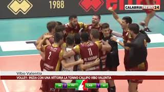 VIBO VALENTIA VOLLEY INIZIA CON UNA VITTORIA LA TONNO CALLIPO [upl. by Halonna]