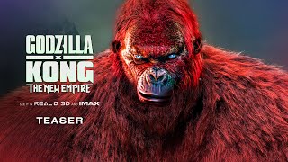 Godzilla x Kong The New Empire 2024 Villain Teaser [upl. by Annoyik]