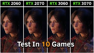 RTX 2060 vs RTX 2070 vs RTX 3060 vs RTX 3070  Test in 10 Games at 1440p  Ultimate Comparison [upl. by Eward]