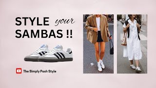 How to Style your Adidas Samba  Smart Casual Style [upl. by Sibelle564]