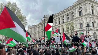 quotLong Live Palestine Crush Zionismquot  Swedish ProPalestine Song [upl. by Silverts]