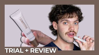 biossance propeptide hydrating lip perfector  trial  review [upl. by Yesnik]