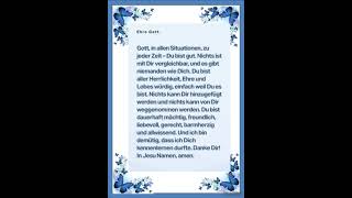 Gebet quotGott ist NUR gutquot [upl. by Chancelor]